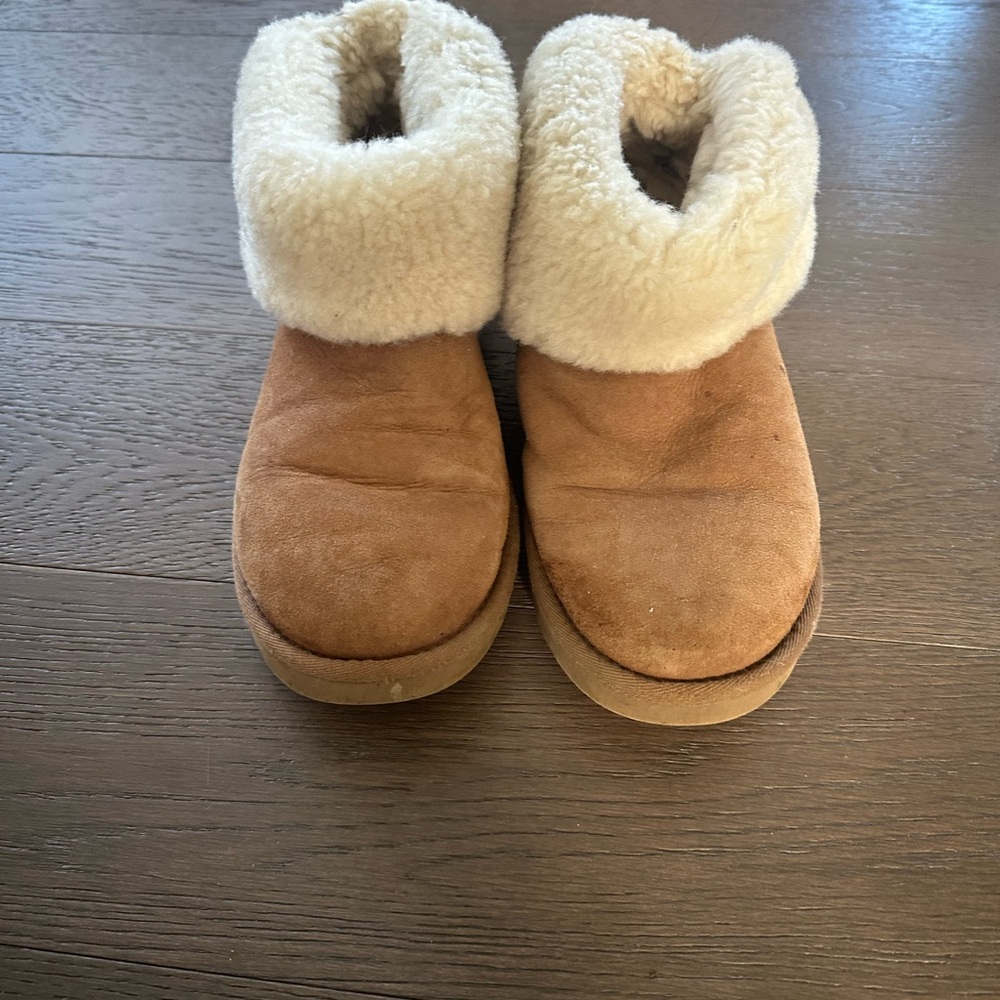 UGG Tan Shearling Boots